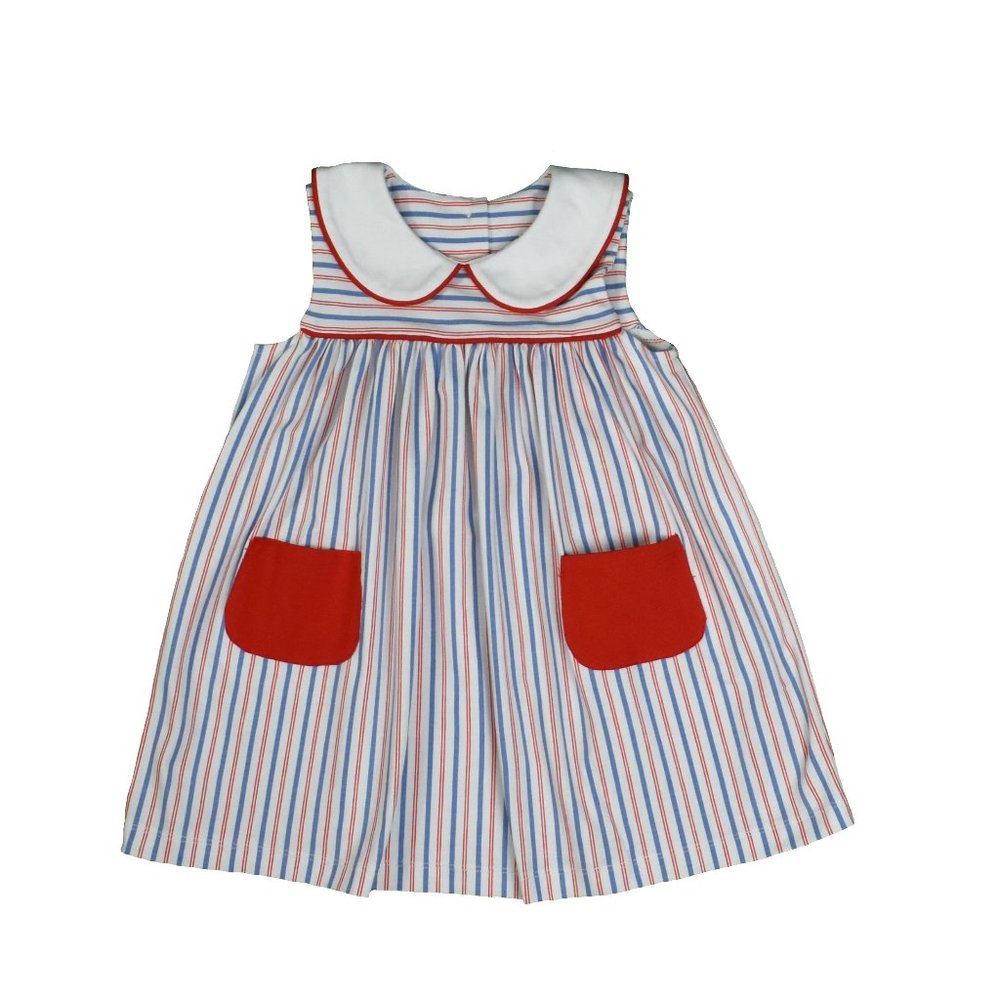 patriotic stripe dress